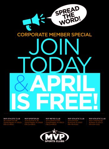 Corporate Discount at MVP Sports Clubs